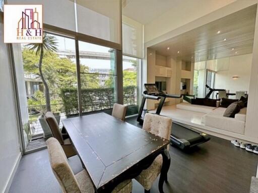 Townhome for sale, 4 floors, playing level, The Landmark Residence, Lat Phrao-Ratchada, front zone,