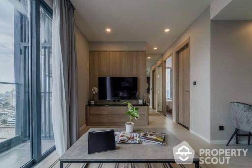 2-BR Condo at Cooper Siam near BTS National Stadium