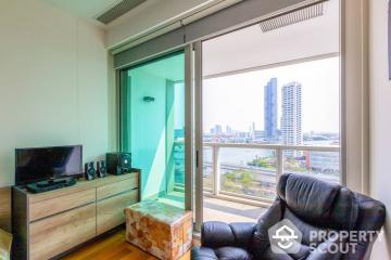 1-BR Condo at The River Condominium near BTS Saphan Taksin