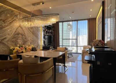 1-BR Condo at The Bangkok Sathorn near BTS Surasak