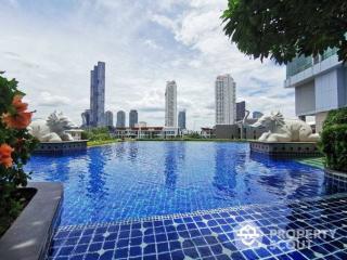 1-BR Condo at Baan Sathorn Chaopraya near BTS Krung Thon Buri