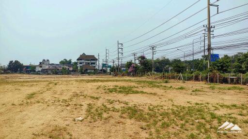 6 Rai + Plot Of Land On The 118 Highway - 100 m. From The Mae Kwang 2nd Ring Road Intersection