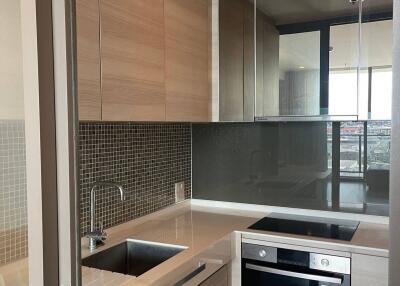 2-BR Condo at The Room Bts Wongwianyai near BTS Wongwian Yai