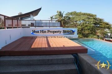 Pranaluxe beach front boutique pool villa with seaview for sale