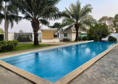 House for sale + swimming pool 442 square wah, Ban Map Prachan, Pong, Bang Lamung, Chonburi.