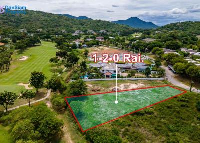 Large Golf View Land in Hua Hin at Palm Hills Golf Resort