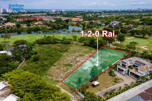 Large Golf View Land in Hua Hin at Palm Hills Golf Resort