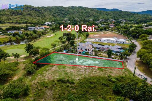 Large Golf View Land in Hua Hin at Palm Hills Golf Resort