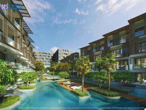 Luxury 2-Bed Beachfront Condo at InterContinental Residences Hua Hin