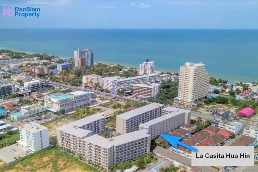 Downtown 1-Bedroom Studio Condo in Hua Hin at La Casita