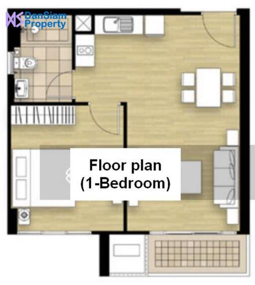 One-Bedroom Beachfront Condo in Hua Hin at Baan Sansuk