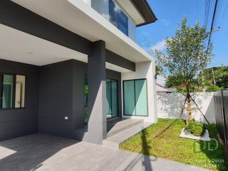 DD#0135 - New 4-Bedroom House, 3 Bathrooms, Premium Grade, Nong Jom, Sansai, Near the 3rd Ring Road