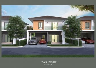 DD#0135 - New 4-Bedroom House, 3 Bathrooms, Premium Grade, Nong Jom, Sansai, Near the 3rd Ring Road