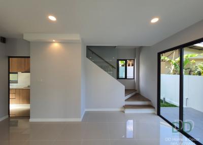 DD#0135 - New 4-Bedroom House, 3 Bathrooms, Premium Grade, Nong Jom, Sansai, Near the 3rd Ring Road