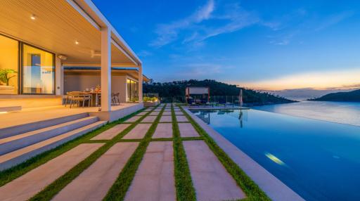 6 BedRooms Exquisite Oceanfront Haven Luxury Villa in Koh Phangan