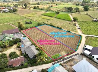 Land For Sale Meataeng Chiangmai  1,492 sqm 3,170,500 Baht