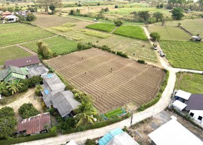 Land For Sale Meataeng Chiangmai  1,492 sqm 3,170,500 Baht