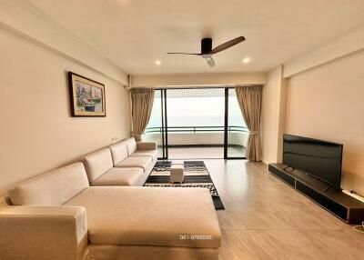 Condo for sale in Pattaya, Sunset Heights Condominium, next to the sea, move in ready