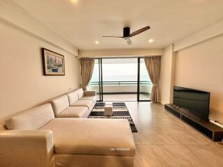 Condo for sale in Pattaya, Sunset Heights Condominium, next to the sea, move in ready