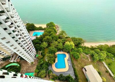 Condo for sale in Pattaya, Sunset Heights Condominium, next to the sea, move in ready