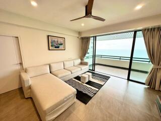 Condo for sale in Pattaya, Sunset Heights Condominium, next to the sea, move in ready