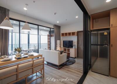 Ideo Mobi Asoke 2-Bedroom 2-Bathroom Fully-Furnished Condo for Rent