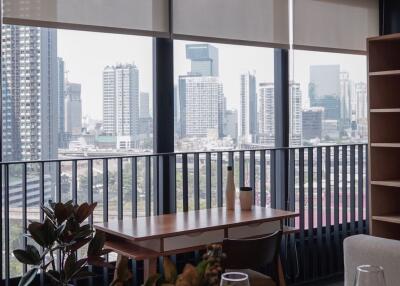 Ideo Mobi Asoke 2-Bedroom 2-Bathroom Fully-Furnished Condo for Rent
