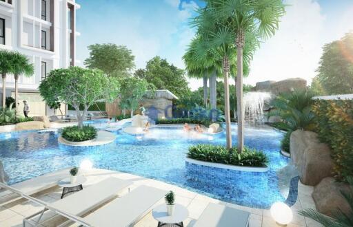 Studio Condo in Dream Siam Oriental Pattaya C011173