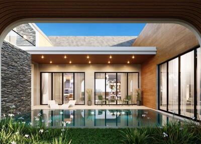 Luxurious European style pool villa - Baan Mae 10 - 920471004-393