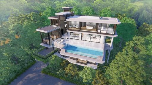 Modern Pool Villas near Nai Thon Beach