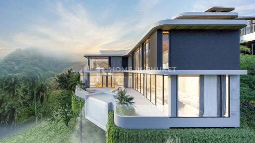 Modern Pool Villas near Nai Thon Beach