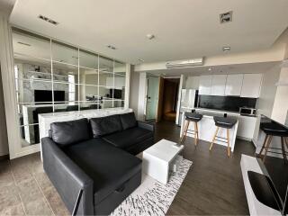 The Lofts Ekkamai 1-Bedroom +Home Office 2-Bathroom Fully-Furnished Condo for Rent