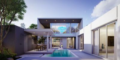 Brand New Project - 3+1 Bedrooms Pool Villa For sale in Rawai, Phuket.