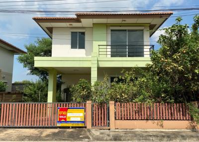 2-story detached house, Habitia Village, Ratchaphruek.