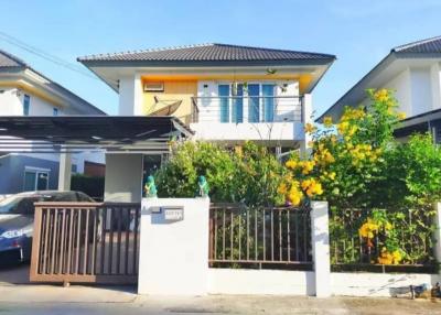 2-storey detached house for sale in Sriracha Magnoly Village, Tiger Zoo