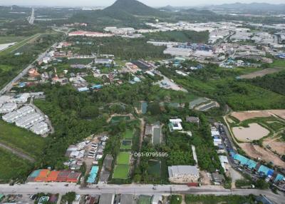 Land for sale on Nong Kho Road, good location, at Sriracha, Chonburi.