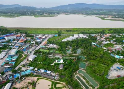 Land for sale on Nong Kho Road, good location, at Sriracha, Chonburi.