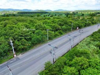 Offering land in Sriracha, Chonburi, beautiful plot, purple color, next to an industrial estate,