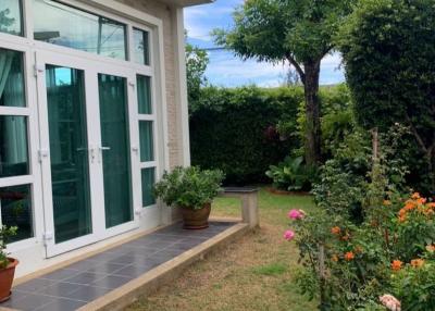 2-story detached house for rent, Chonburi, move in ready