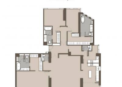 Mulberry Grove Sukhumvit 3 bedroom penthouse for sale
