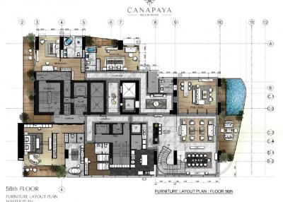 Penthouse for sale at Canapaya Residences