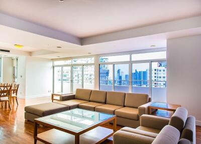 Krungthep Thani Tower 3 bedroom apartment for rent