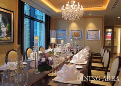 The Residences at The St. Regis Bangkok 3 bedroom condo for sale and rent