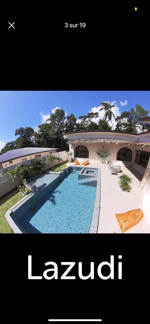 Exquisite 3-Bedroom Bali Stone Villa: Pool, Garden, and Timeless Elegance