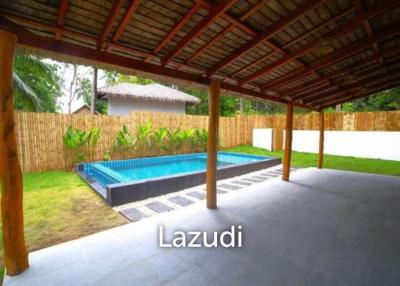 Tranquil 3-Bedroom Villa with Pool and Extend Land for 30 years lease