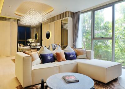 คอนโดนี้ มีห้องนอน 2 ห้องนอน  อยู่ในโครงการ คอนโดมิเนียมชื่อ Skypark Lucean Jomtien Pattaya 