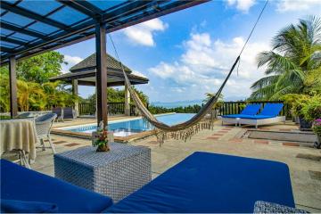 Luxury 4 beds Villa with Seaview 700 M. to beach, Bangpor, Koh Samui