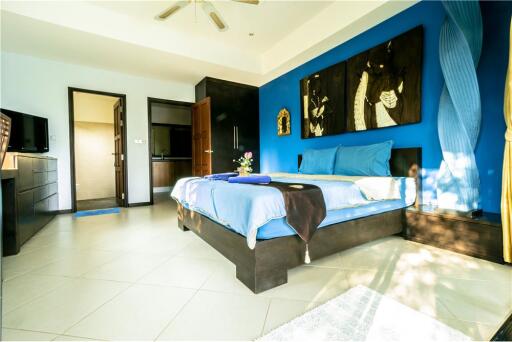 Luxury 4 beds Villa with Seaview 700 M. to beach, Bangpor, Koh Samui