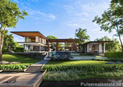 Majestic 4-Bed Modern Luxury Grand Forest Villa In Laguna, Phuket