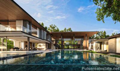 Majestic 4-Bed Modern Luxury Grand Forest Villa In Laguna, Phuket